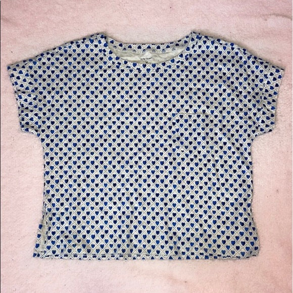 Roller Rabbit Blue hearts T-shirt - Picture 2 of 2